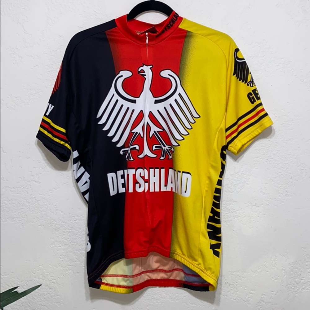 World jerseys Deutschland cycling jersey shirt.